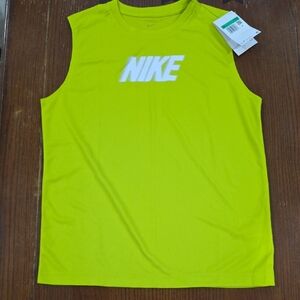 Nike Neon Yellow Sleeveless Shirt